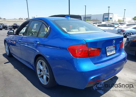 2013 BMW 328I z USA, uszkodzony, nr VIN WBA3C1C50DF443136